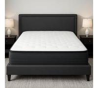 Kosmi Matelas Roulé Hybride Mémoire de Forme - 29 cm - Ressorts Ensachés & Surmatelas Intégré - 3 Zones de Confort - Tissu Stretch Deluxe - Tailles 140x190, 160x200, 180x200 cm (160x200cm)