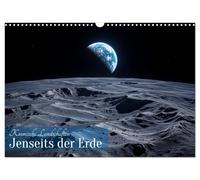 Kosmische Landschaften - Jenseits der Erde (Wandkalender 2026 DIN A3 quer), CALVENDO Monatskalender: Ein Kalender mit künstlerisch interpretierten ... von der Schönheit unseres Sonnensystems.