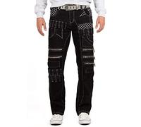 KOSMO LUPO Herren Jeans KM8006-1-bans W34/L34