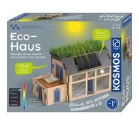KOSMOS 621070 Eco-Haus - Enerhie intelligemment Utiliser - Votre Grand modèle de Test, boîte d'expérimentation pour Les Enfants à partir de 8 Ans sur Le Solaire, Les énergies renouvelables et la
