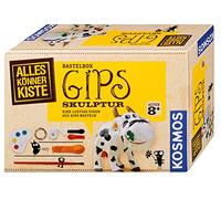Kosmos 604066 - Boîte Polyvalente, Sculpture en plâtre, kit de Bricolage pour Enfants à partir de 8 Ans, Anniversaire d'enfant, kit de Bricolage en plâtre