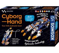 Kosmos Coffret de sciences Cyborg-Hand - Robot manuel XXL à commande hydraulique - Taille réglable