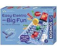 Kosmos 620608 Easy Elektro Big Fun, expériences passionnantes sur Les Circuits électriques avec Circuits en série et parallèles, Construction Radio, système sonore, système d'alarme, boîte