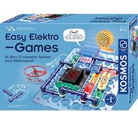 KOSMOS 620998 Easy Elektro Spiele - Boîte d'expérimentation électronique | Apprentissage ludique via les circuits électroniques grâce aux mini-jeux