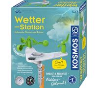Kosmos 636142 Station météo pour Explorer la météo et Le Climat avec anomètre, Boussole et thermomètre, boîte d'expérimentation pour Enfants à partir de 8 Ans