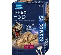 Kosmos 636159 T-Rex 3D Squelette T-Rex à Creuser Kit Complet avec Marteau et ciseau Boîte d'expérimentation pour Enfants à partir de 7 Ans et Fans de Dinosaures, Cadeau d'anniversaire