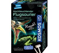 Kosmos 636166 Ptérosaure Phosphorescent, Squelette à Creuser et à Assembler, kit Complet avec Marteau et ciseau, boîte d'expérimentation pour Enfants à partir de 7 Ans et Fans de Dinosaures, Cadeau