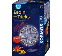 Kosmos 654252 Fun Science - Brain Tricks, expériences étonnantes avec Illusions d'optique et Illusions, y Compris avec Lunettes 3D, sphéricon, pièce d'ardoise, kit d'expérimentation pour Enfants à