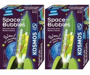 Kosmos 657789 Space Bubbles, Mini Lampe à Lave fusée, kit d'expérimentation pour Enfants à partir de 8 Ans, expérimentation de Rapport, Cadeau et activité pour Anniversaire d'enfant (Lot de 2)