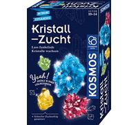 Kosmos Kit de culture de cristaux 657840 – couleurs préférées, succès rapide – 10 ans+ Cadeau