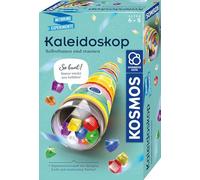 Kosmos 657987 Kaléidoscope à construire soi-même et étonner, kit d'expérimentation et de bricolage avec miroirs, lumière et couleurs vives, rechargeable, expérience d'optique pour les enfants à partir