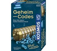 Kosmos 658076 Codes secrets, Construisez votre propre cachette de chiffres, cracker des codes, crypter des messages et des secrets, kit d'expérimentation pour enfants à partir de 8 à 11 ans, cadeau Kryptex