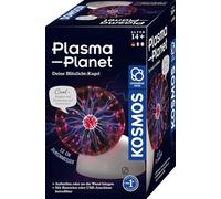 Kosmos 676896 Plasma Planet, boule plasma de 12 cm avec capteur sonore, boîte d'expérimentation pour enfants à partir de 8 ans sur le thème de la physique
