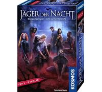 Kosmos 680046 Chasseur de la Nuit, Jeu d'équipe accrocheur, Pas Seulement pour Loups-garous, être Vampire, Loup-Garou ou Homme, Jeu de fête pour 5 à 8 Personnes, Jeu de Cartes pour Adultes et Enfants