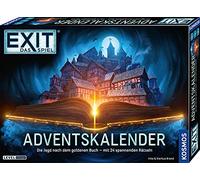 Kosmos 681951 Exit Advent Calendar 2021, The Hunt For The Golden Book, Avec 24 Puzzles Passionnants de 10 Ans, Jeu D'Évasion Avant Noël, Pour enfants, Adolescents Et Adultes (Version Allemande) Exclusivité sur Amazon