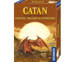 Kosmos 683405 Catan trésors Dragons et explorateurs, scénarios pour Extensions, avec l'extension des navigateurs ou Une Combinaison des Extensions Marins et Villes et Chevaliers