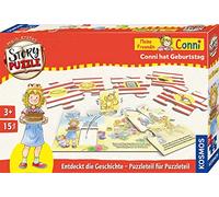 Kosmos 683481 Mon Premier Puzzle d'histoire : Ma Petite Amie Conni- Conni a Un Anniversaire, Un Puzzle interactif, Une Histoire de Participation, Un Jeu pour Les Plus Petits à partir de 3 Ans, 35