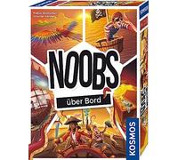 Kosmos 683795 Noobs - À Bord Maîtrise Ensemble Missions de Pirates, Jeu de Cartes Amusant et communicatif, pour 3 à 5 Personnes, à partir de 10 Ans, Jeu de fête, Jeu de Voyage, Petit Cadeau