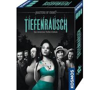 KOSMOS 683849 Masters of Crime - Expérience de Thriller immersive, Jeu de Crime, Jeu d'évasion pour Adultes, Jeu de détective - Exit Game - Jeu de Crime - Exclusif Amazon