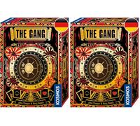 Kosmos 683887 The Gang, édition en Allemand, Jeu de Poker coopératif pour 3 à 6 Joueurs à partir de 10 Ans, Poker en équipe, (Lot de 2)