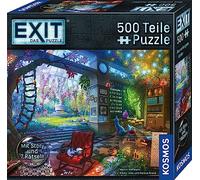 Kosmos 683979 EXIT® - Le Puzzle : Atelier caché, 500 pièces, pour Adultes et Enfants à partir de 10 Ans, Puzzle Escape Room pour débutants avec Puzzles