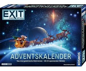 KOSMOS 684488 EXIT - Das Spiel - Calendrier de l'Avent : la course intergalactique, avec 24 énigmes passionnantes à partir de 10 ans, jeu Escape Room avant Noël