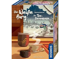 Kosmos 684969 Le château Blanc Extension : la cérémonie du thé, Jeu de connaisseurs avec Variante de Jeu Solo, pour 1 à 4 Joueurs à partir de 12 Ans