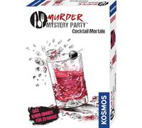 Kosmos Jeu de fête Murder Mystery Party Cocktail Mortale – Kit complet 6 pers. dès 16 ans