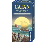 Kosmos 685171 Catan - Entdecker & Piraten Ergänzung für 5-6 Personen, Ergänzung zur Catan Erweiterung Entdecker & Piraten, Brettspiel AB 12 Jahre für 2-6 Personen, Siedler Von Catan