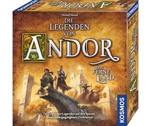 Kosmos 685256 - Les légendes d'Andor - Le Pays lointain - 7 légendes épiques - Jeu de société coopératif pour 2 à 4 Personnes à partir de 10 Ans - Michael Menzel