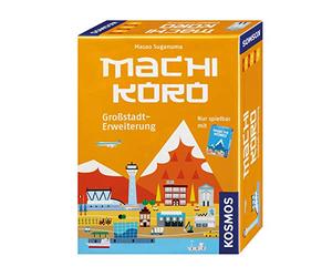 Kosmos 692568 Machi Koro - Jeu de société - Jeu de Cartes à Poser - Thème développement d'une Grande Ville