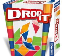 Kosmos 692834 Drop It Jeu d'adresse pour 2 à 4 Joueurs à partir de 8 Ans, Le Jeu Rapide avec habileté et Tactique, Jeu Familial Rapide et Riche en Actions