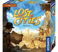 KOSMOS 694135 Lost Cities - Le Duel passionnant, Jeu d'aventure pour 2 Personnes à partir de 10 Ans, Jeu Familial, Jeu pour 2, Jeu de société