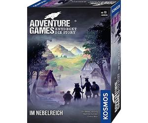 Kosmos 695194 Adventure Games - dans Le Royaume des brouillards, découvrez l'histoire, Jeu d'aventure Fantastique passionnant, Jeu de société coopératif pour 1 à 4 Joueurs à partir de 10 Ans