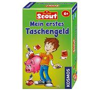 Kosmos 710552 Scout - Mon Premier Argent de Poche, Jeu éducatif pour 2 à 4 Enfants à partir de 6 Ans, Jeu de Voyage, Jeu d'enfant