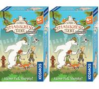 Kosmos 712631 L'école des Animaux Magiques déterminée - Cas Clair, Jeu de détective Murphy! délicat pour Les Enfants à partir de 6 Ans, Souvenir d'anniversaire d'enfant, Jaune (Lot de 2)