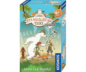 Kosmos 712631 L'école des Animaux Magiques déterminée - Cas Clair, Jeu de détective Murphy! délicat pour Les Enfants à partir de 6 Ans, Souvenir d'anniversaire d'enfant, Jaune