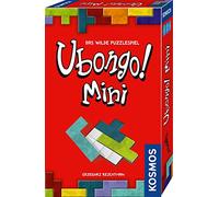 Kosmos 712679 Ubongo! Mini Jeu à emporter Le Jeu de Puzzle Sauvage à partir de 7 Ans pour 1 à 4 Personnes, Mini édition du Jeu de société Classique, Jeu Familial, Petit Cadeau