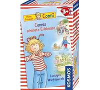 Kosmos 712808 Connis Belles expériences - Jeu pour Enfants et Puzzle avec Conni illustré avec Amour, favorise la motricité et la Concentration, Courte durée de Jeu, Jeu Familial pour 1 à 4 Enfants à
