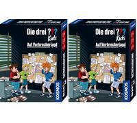 Kosmos 741792 Les Trois Enfants à la Chasse au Crime Jeu de Cartes pour 2 à 6 Joueurs à partir de 8 Ans Jeu de détective Les Trois Points d'interrogation (Lot de 2)