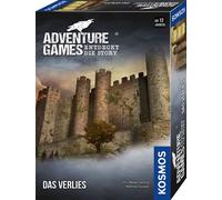KOSMOS Adventure Games - Das Verlies, Abenteuerspiel, Spiel, Gesellschatsspiel, Escape Room, ab 12 Jahren, 695088