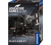 Kosmos Adventure Games - Die Akte Gloom City Jeu De Société Voyage/Aventure