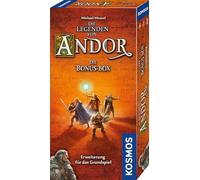 Kosmos Andor 684358 - La boîte Bonus, Extension pour Le Jeu de Base Les légendes d'Andor avec de Nouvelles légendes, Personnages et défis, Jeu de société pour 2 à 4 Personnes à partir de 10 Ans