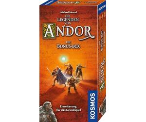 Kosmos Andor 684358 - La boîte Bonus, Extension pour Le Jeu de Base Les légendes d'Andor avec de Nouvelles légendes, Personnages et défis, Jeu de société pour 2 à 4 Personnes à partir de 10 Ans