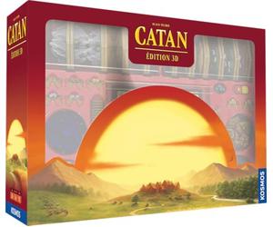 Kosmos - Asmodee - Catan : 3D Edition Deluxe - Jeu de Société | Jeu de Plateau - Jeu de stratégie - Jeu de développement à partir de 10 Ans - 3 à 4 Joueurs - Version Française