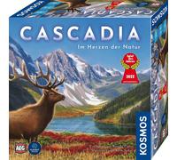 KOSMOS Cascadia - Im Herzen der Natur, Familienspiel, Legespiel, Spiel des Jahres 2022, ab 10 Jahren, 682590