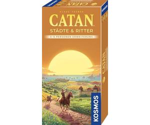 Kosmos Catan - Städte & Ritter - 5/6: Spiel | Complément à l'extension de Catan, villes et chevaliers, à partir de 12 ans pour 2 à 6 personnes, colon de Catan