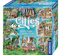 KOSMOS Cities, Strategiespiel, Gesellschaftsspiel, Bettspiel, ab 10 Jahren, 685096