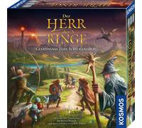 KOSMOS Der Herr der Ringe - Gemeinsam zum Schicksalsberg, Kooperatives Familienspiel, Gesellschaftsspiel, 682804