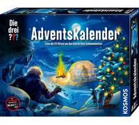 KOSMOS Die drei ??? Adventskalender 2023, Advent Kalender, Weihnachten, Rätsel, Detektivgeschichte, Kinder, 632533